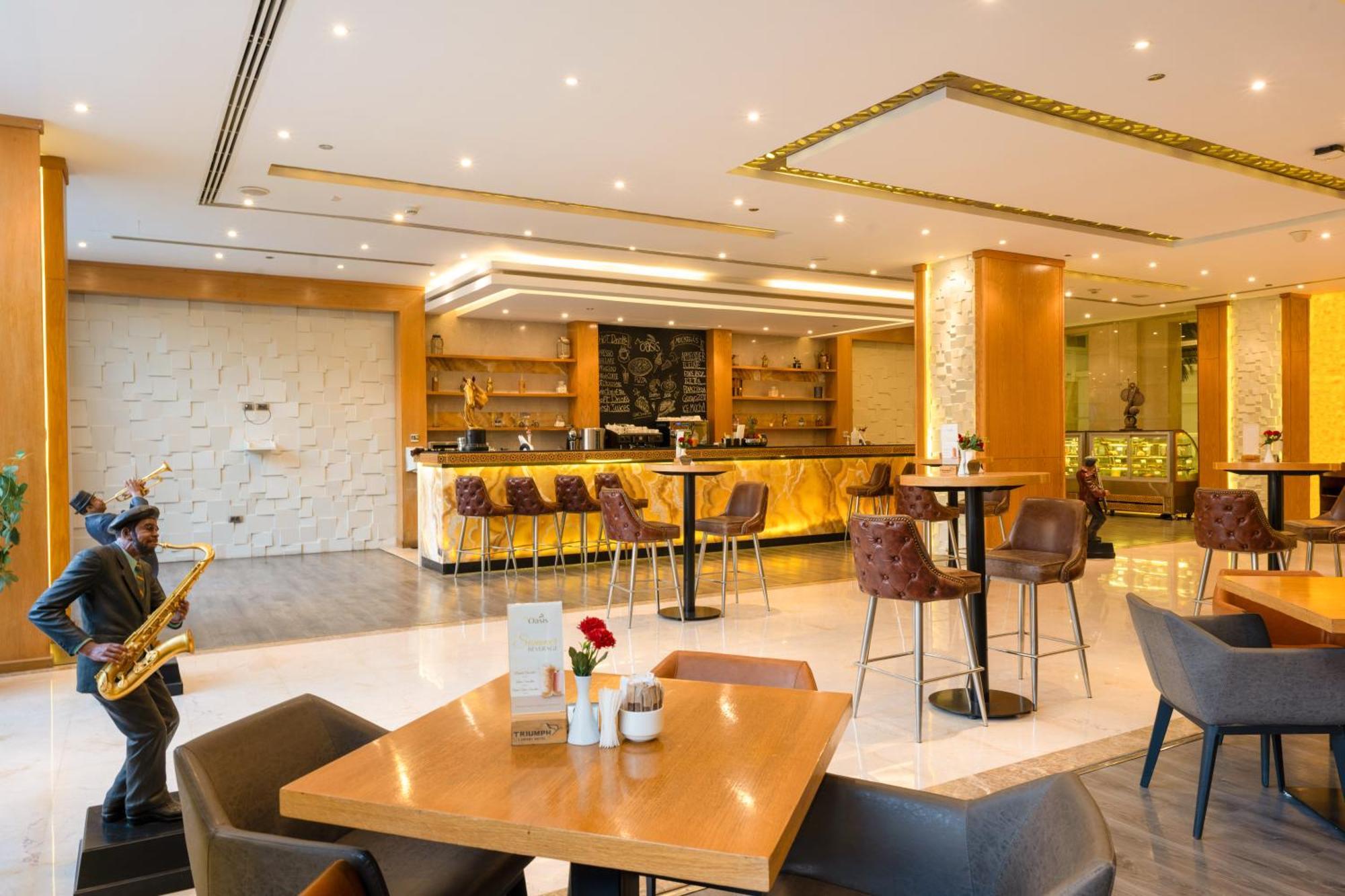 فندق تريامف لاكشري القاهرة المظهر الخارجي الصورة The lounge at the airport
